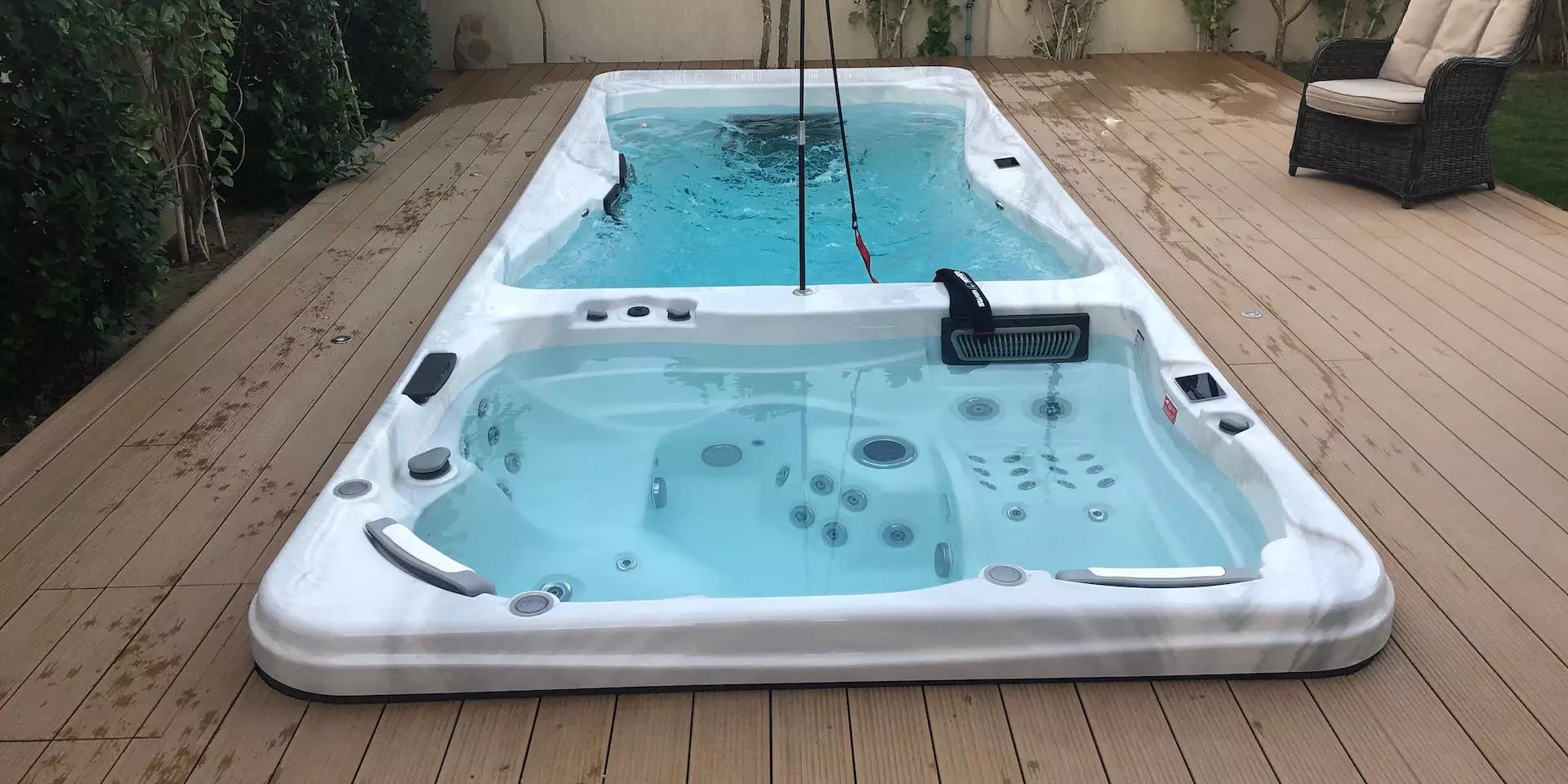 In-Ground Swim Spa – Dual Zone