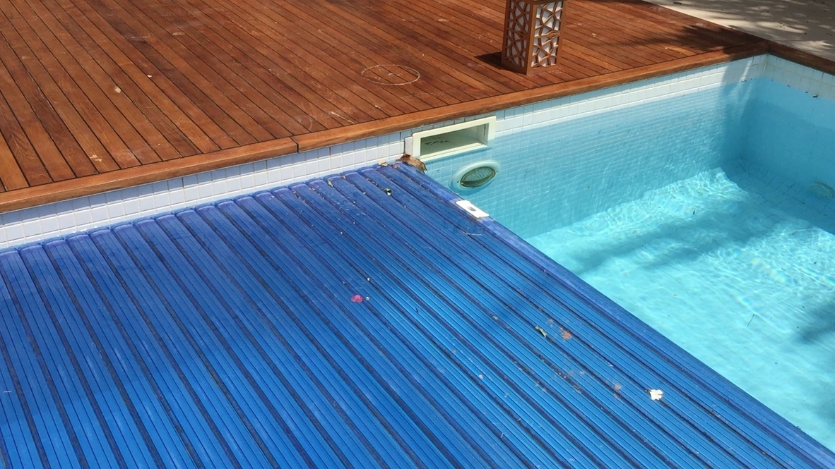 Automatic Pool Cover System | Victory Heights Dubai