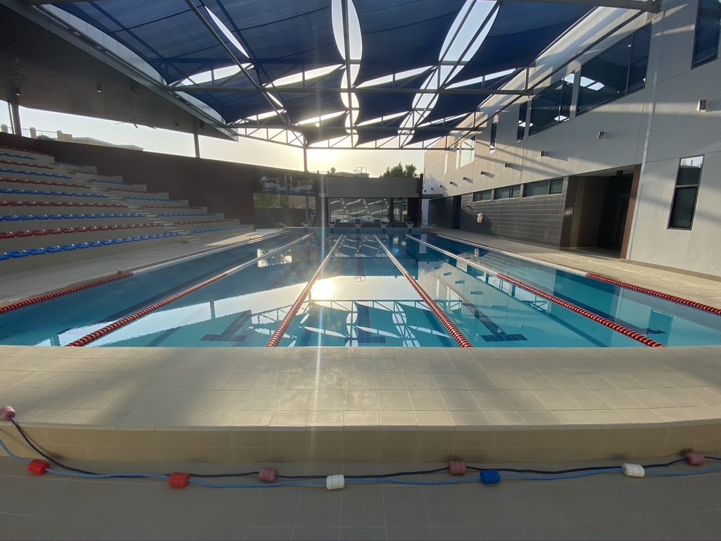 Semi-Olympic Overflow Swimming Pool | Dubai College Jumeirah Dubai