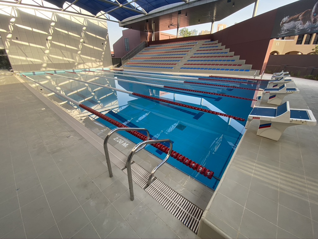 Semi-Olympic Overflow Swimming Pool | Dubai College Jumeirah Dubai
