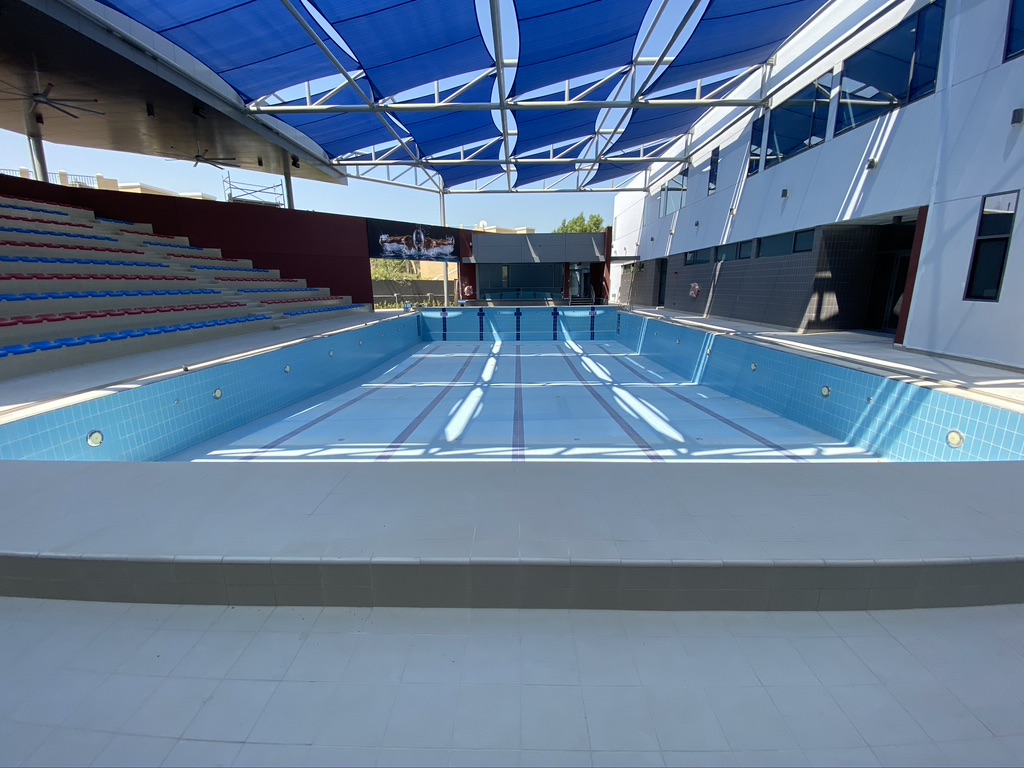 Semi-Olympic Overflow Swimming Pool | Dubai College Jumeirah Dubai