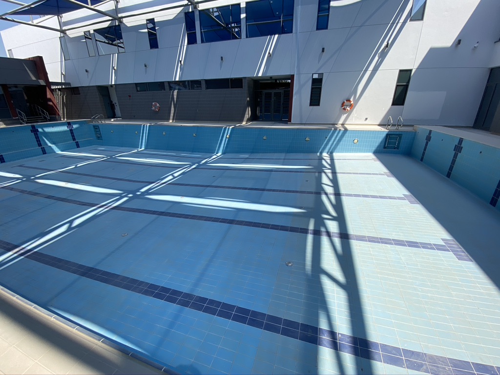 Semi-Olympic Overflow Swimming Pool | Dubai College Jumeirah Dubai