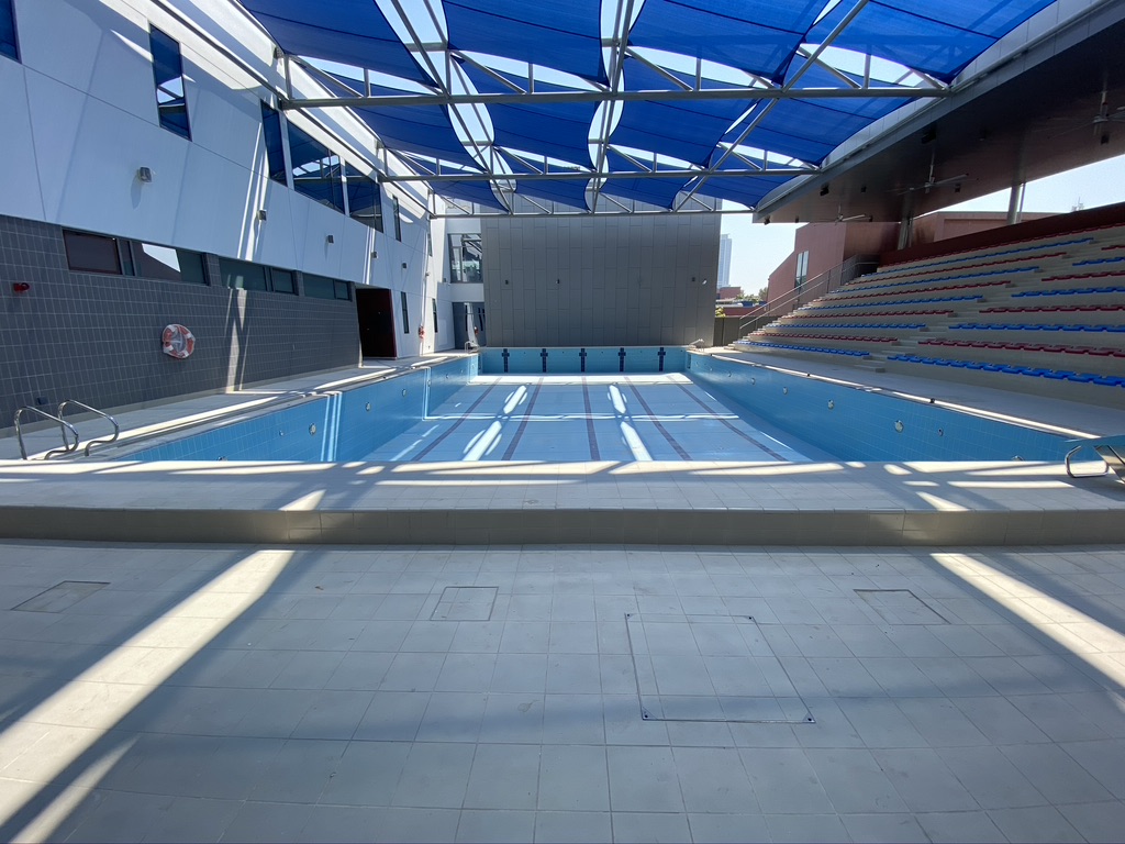 Semi-Olympic Overflow Swimming Pool | Dubai College Jumeirah Dubai