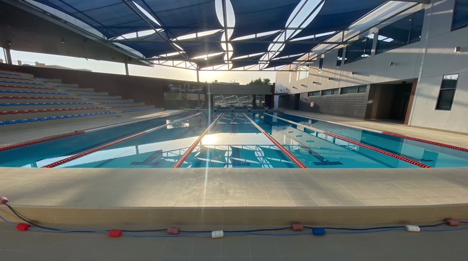Semi-Olympic Overflow Swimming Pool | Dubai College Jumeirah Dubai