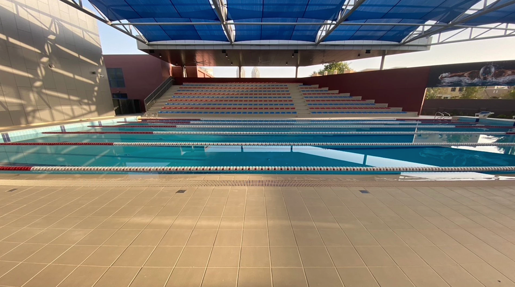 Semi-Olympic Overflow Swimming Pool | Dubai College Jumeirah Dubai