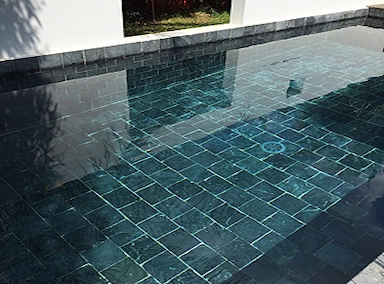 Ceramic Tile Pool Finish Option