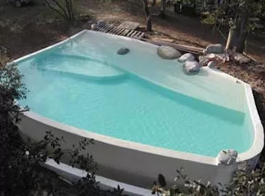Polished Concrete Pool Finish Option