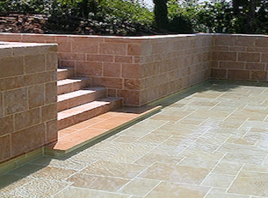 Natural Stone Tile Pool Finish Option