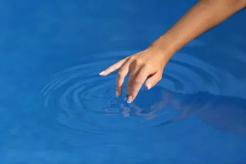Crystal clear pool water representing cleanliness and safety