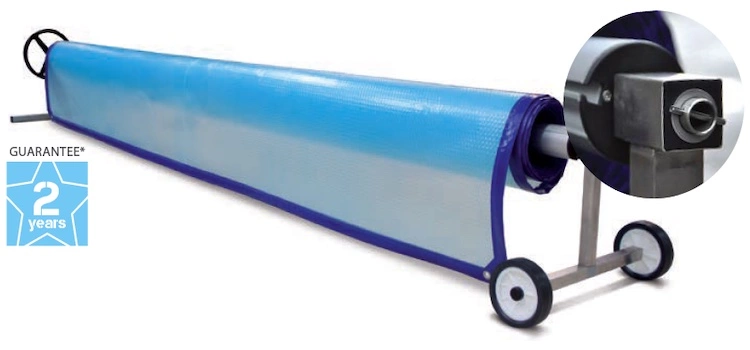 Manual and automatic rollers for pool covers