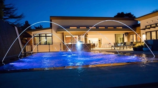 Smart swimming pool automation system with remote control