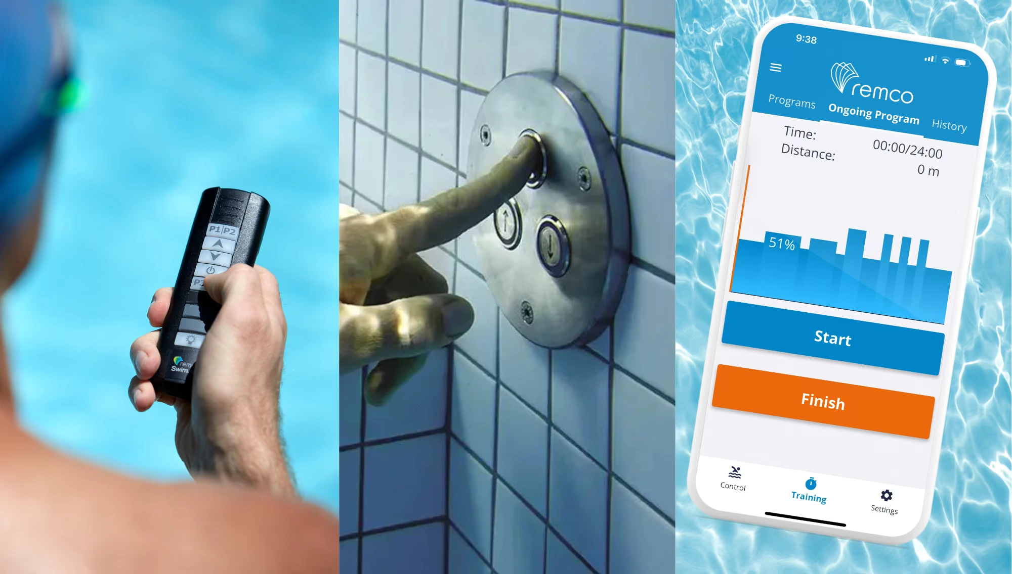 Swim Jet Smart control