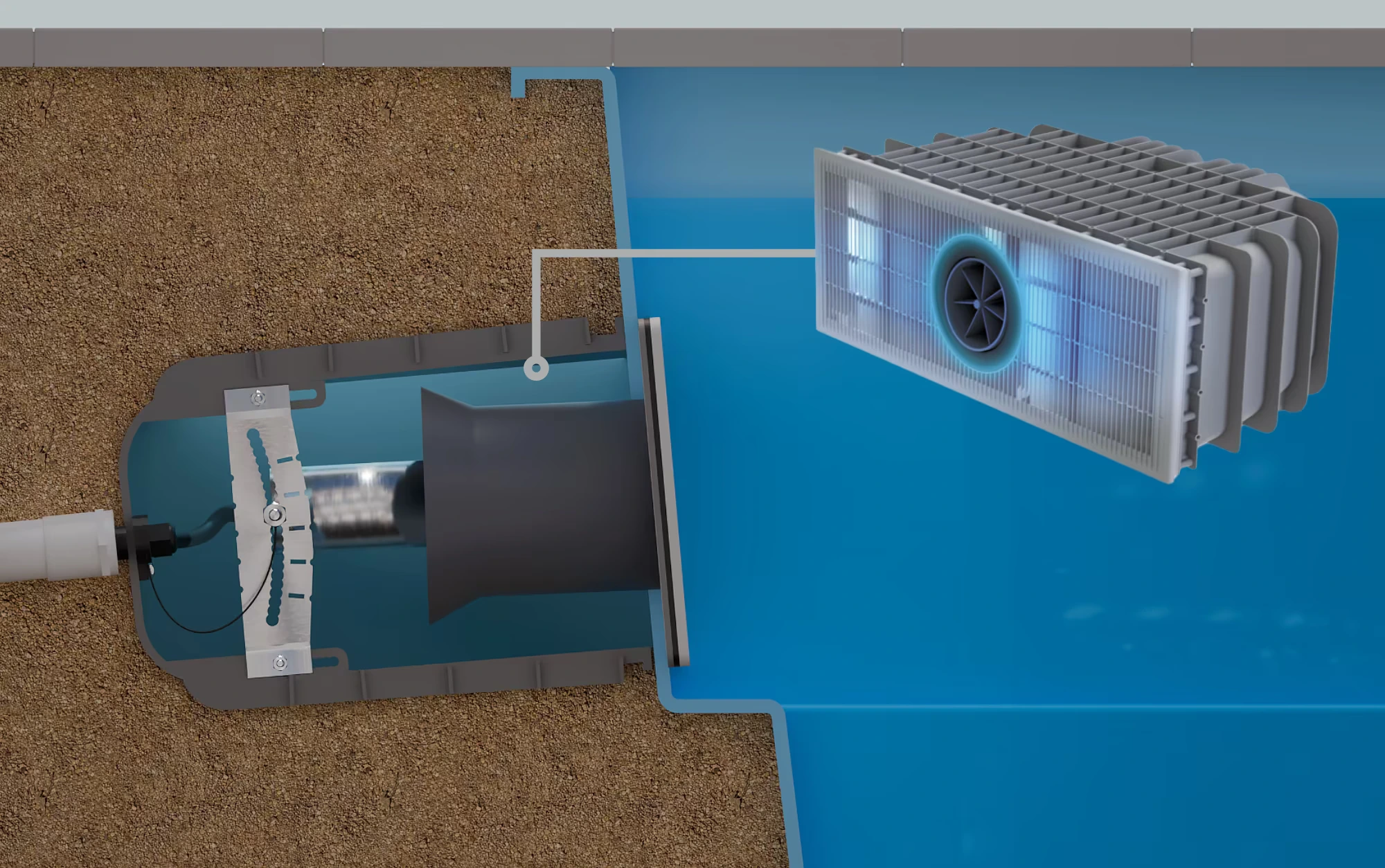 Polypropylene Housing SwimJet