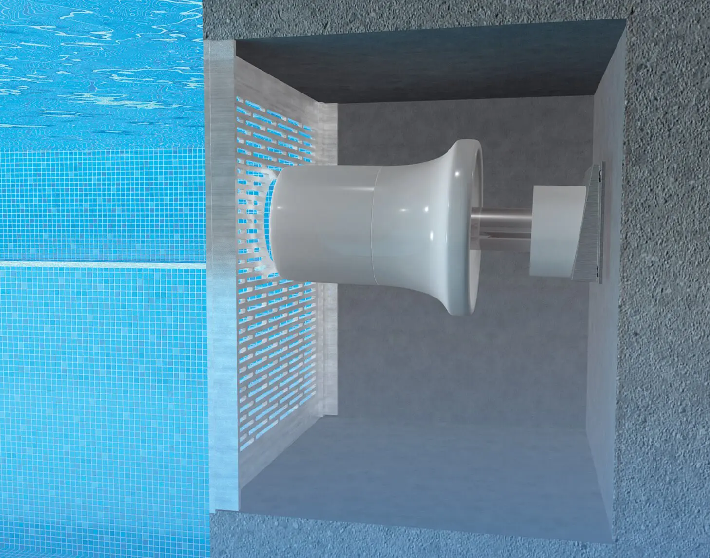 Single Turbine Swim Jet Installation