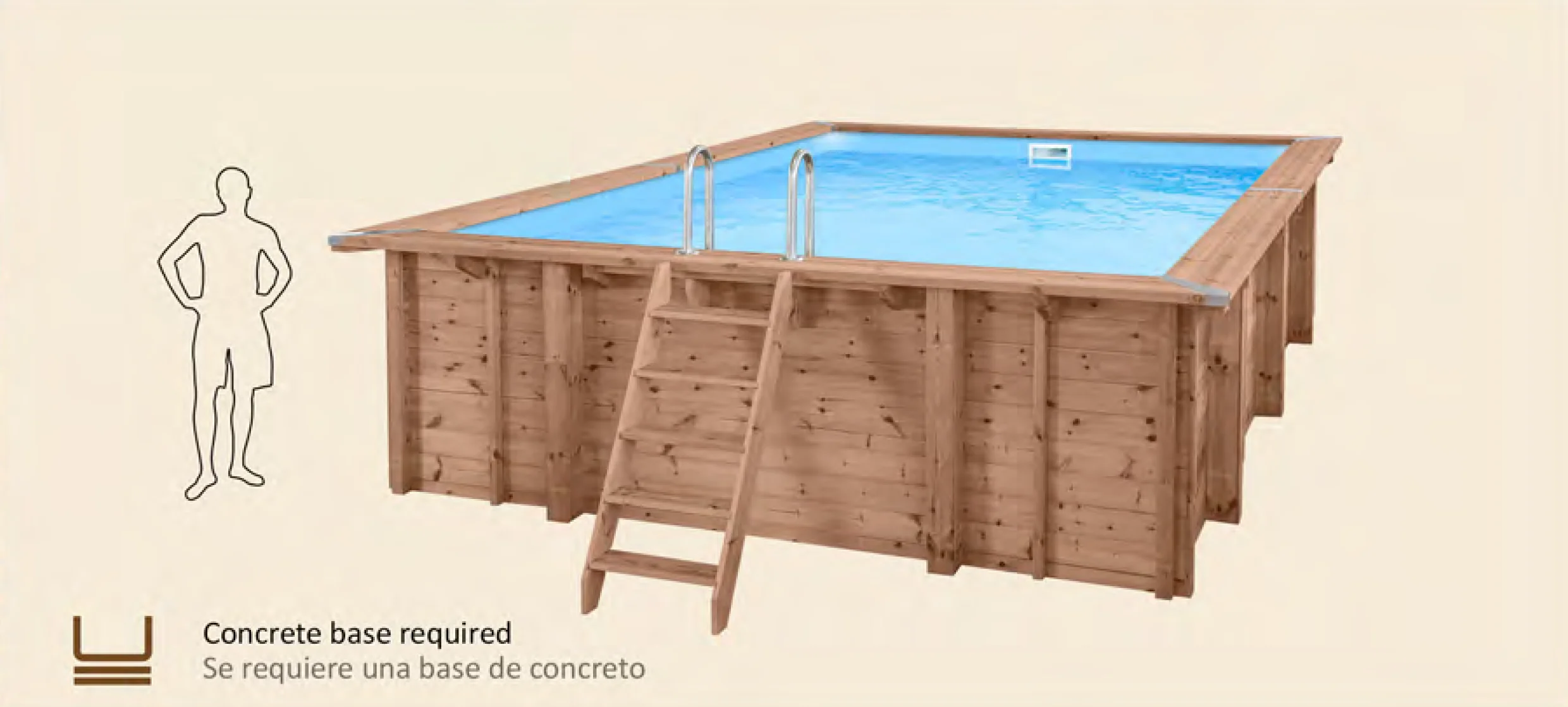 above ground pool Summer Oasis size